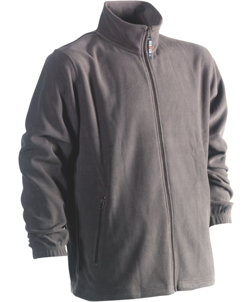 Veste polaire de travail Herock Darius grise taille M