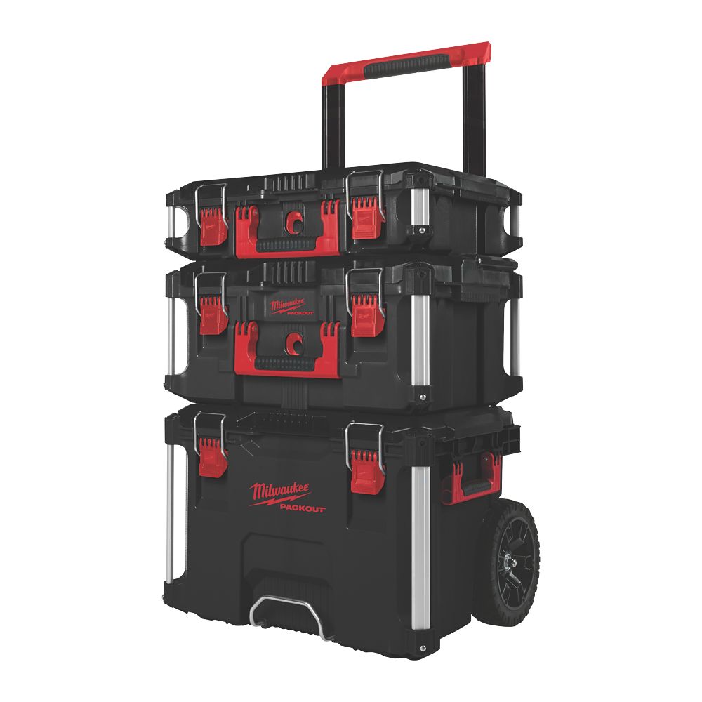 Servante mobile Milwaukee Packout 4932464244 3 pièces