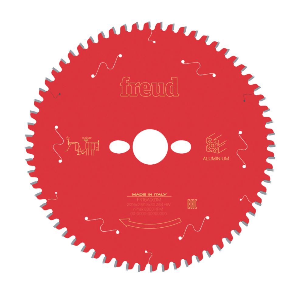 Lame de scie circulaire 216 x 30mm 64 dents Freud