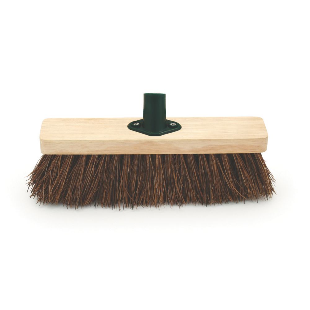  T&ecirc;te de balai coco rigide en bois jantex 305mm -
