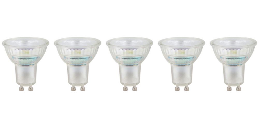 Lot de 5 ampoules LED LAP 0321784030 GU10 230lm 2,4W