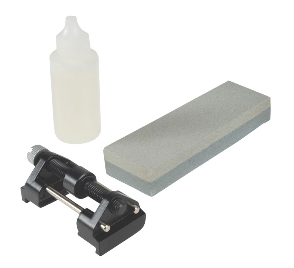 Kit d'affûtage à huile pour burin Roughneck 3 pièces