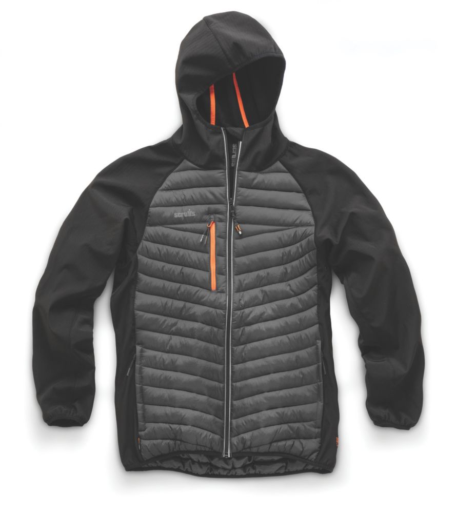 Veste de travail Scruffs Trade Thermo noire, taille M