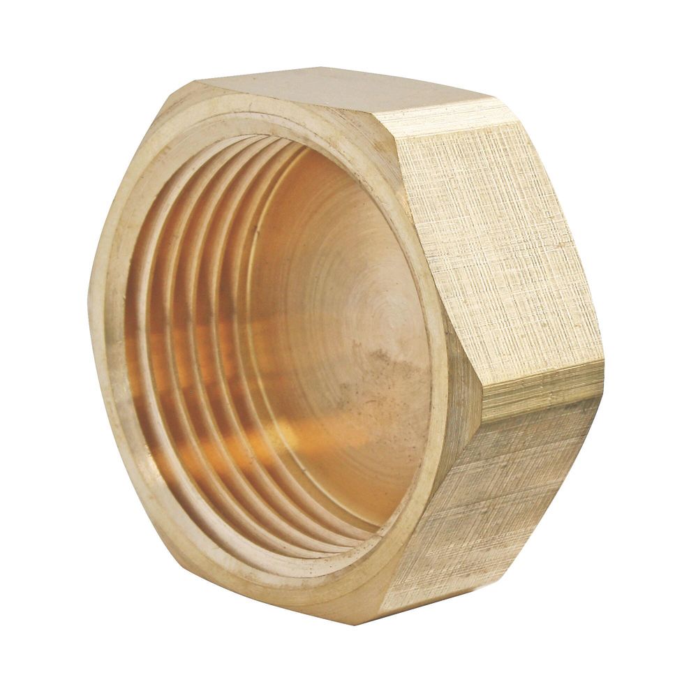 Bouchon femelle en laiton à visser 3/4" Pronorm, lot de 2