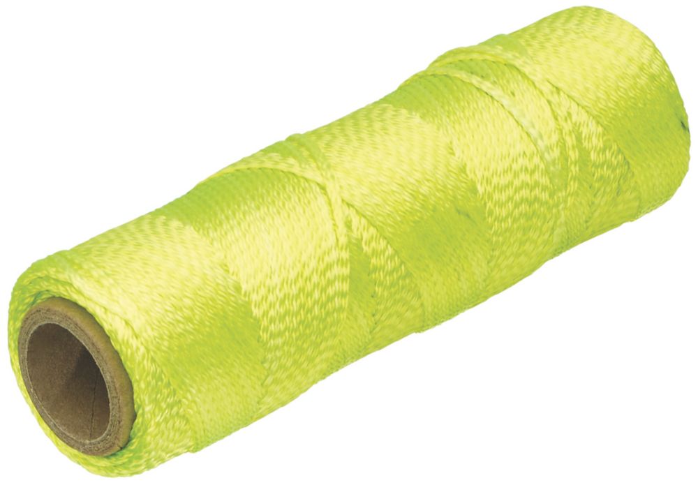 Cordeau haute visibilité Marshalltown jaune 76m