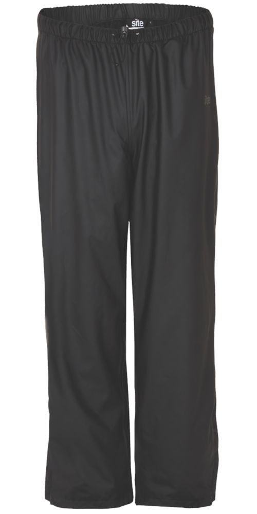 Pantalon de travail imperméable Cenote Site, noir, taille L, longueur 80 cm