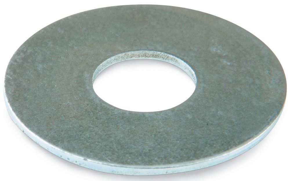 100 rondelles plates larges en acier Easyfix M10 x 2,5mm