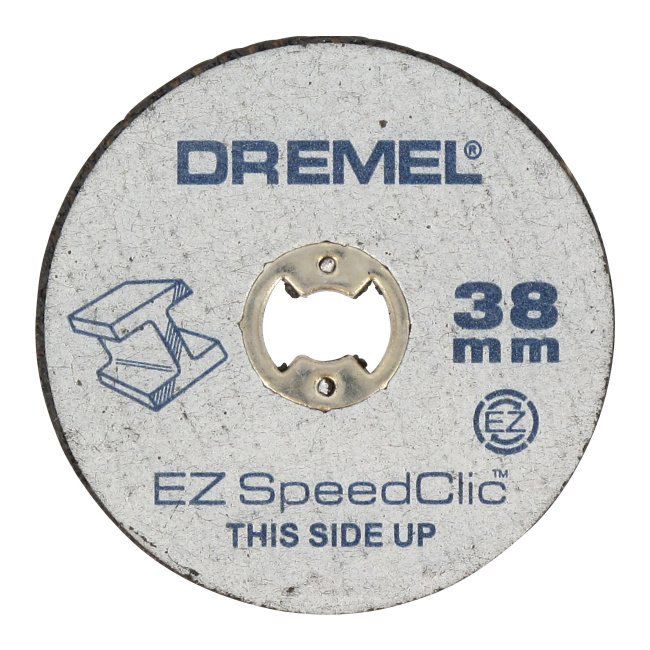 Jeu de 12 disques à tronçonner mini outil métal 38mm EZ SpeedClic Dremel