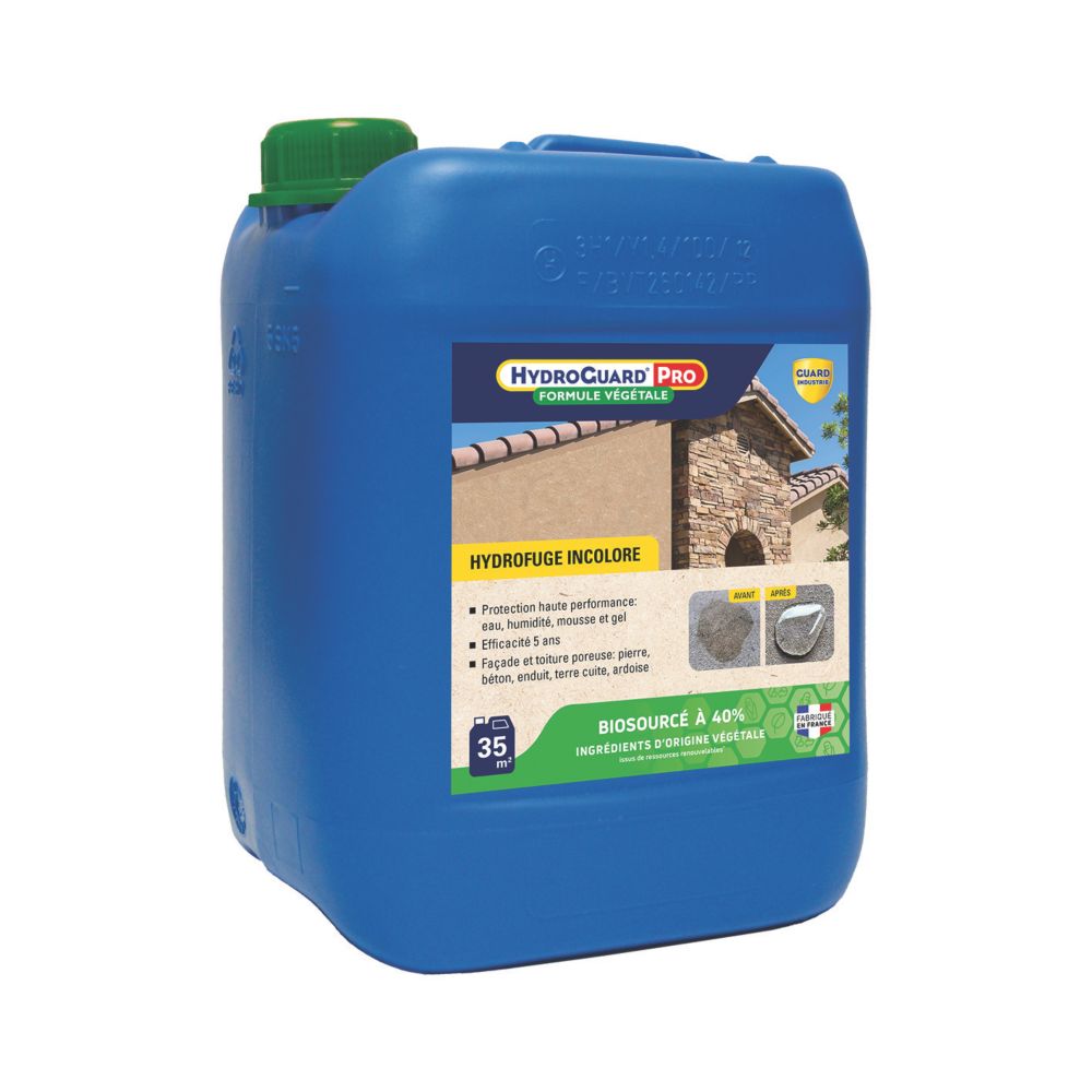 Imperméabilisant anti-taches Guard Industries HydroGuard Pro Plant Formula incolore 4l