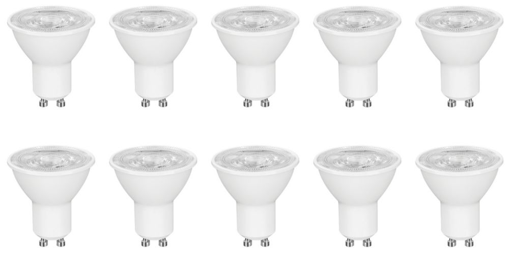 Lot de 10 ampoules LED LAP 0324784031 GU10 345lm 3,6W