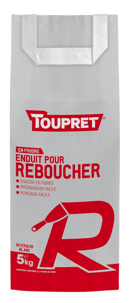 Enduit en poudre de finition Toupret 5kg