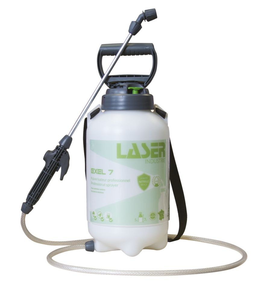 Pulvérisateur à pression blanc Laser Industrie Exel 7 Nitrile 5L 1 pièce