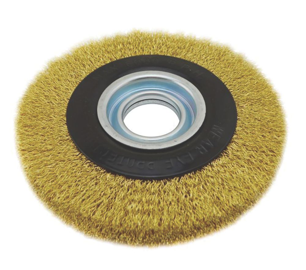 Brosse boisseau pour meuleuse à fils Titan 150mm