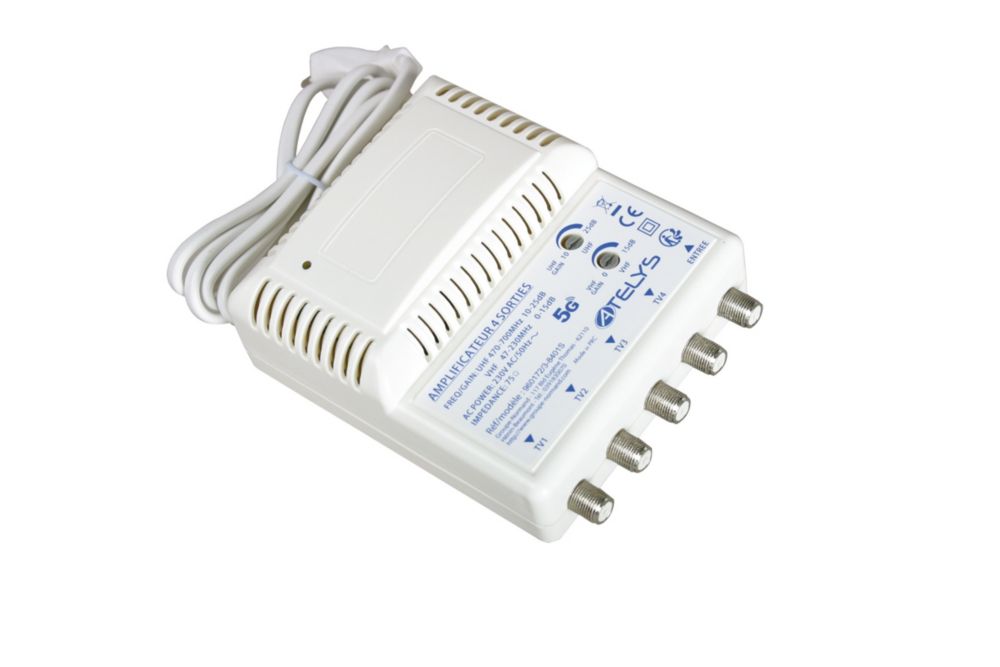 Amplificateur d'intérieur à 4 sorties Optex