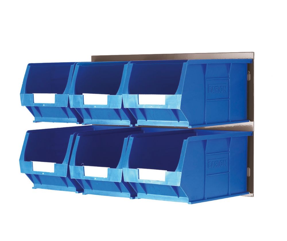 Kit de bacs à fixation murale 3 - 6 bacs TC3
