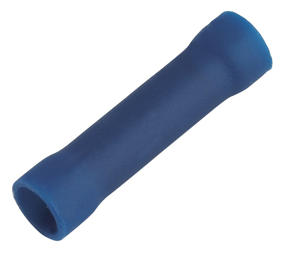 100 cosses à sertir isolées bleues 1,5 à 2,5mm²