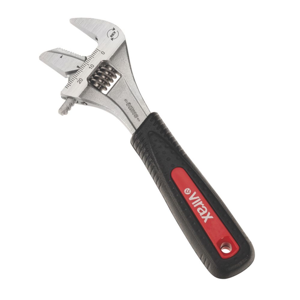 Clé à molette à mâchoire réversible Virax 162 mm