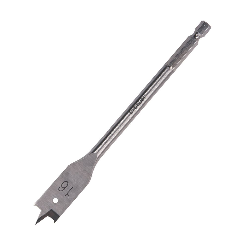 Mèche à bois plate 16mm x 152mm Erbauer