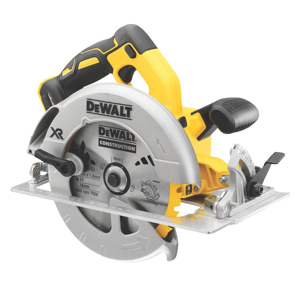 Scie circulaire sans fil brushless DeWalt XR DCS570N-XJ 184mm 18V Li-ion - Sans batterie