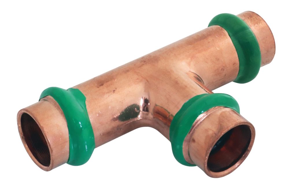 Té égal cuivre à sertir 12mm Pronorm, lot de 10