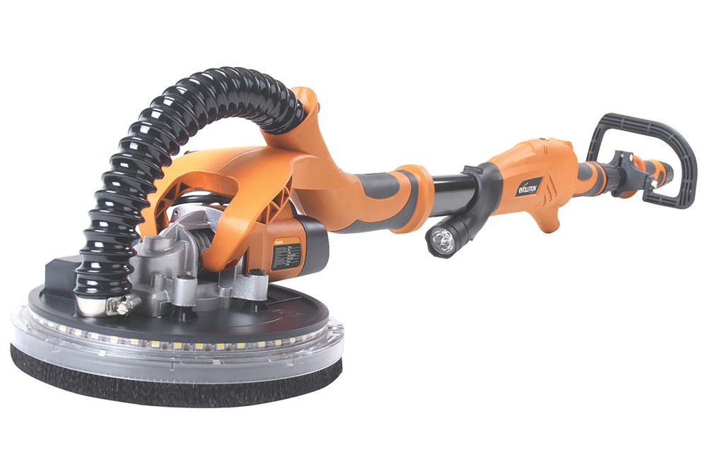 Ponceuse à plâtre filaire télescopique 225mm 220-240V Evolution R225DWS 710W