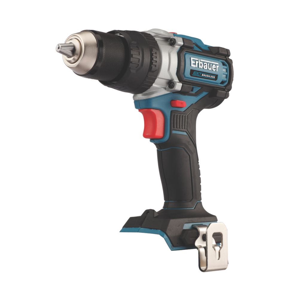 Perceuse visseuse à percussion sans fil brushless Erbauer ECDT18-Li-2 18V Li-ion EXT - Sans batterie