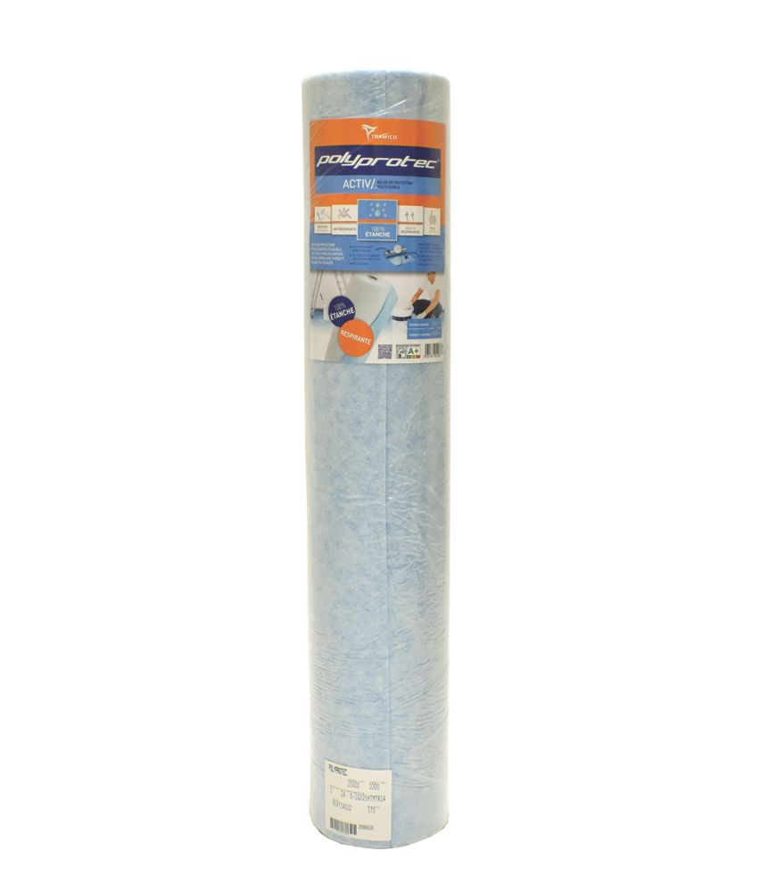 Bâche de protection réutilisable Tramico Polyprotec Activ 1m x 25m