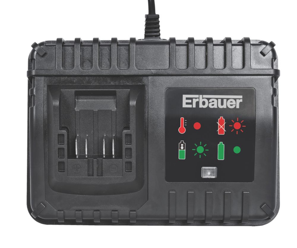 Chargeur rapide Erbauer EBFC12-Li 12V Li-ion EXT