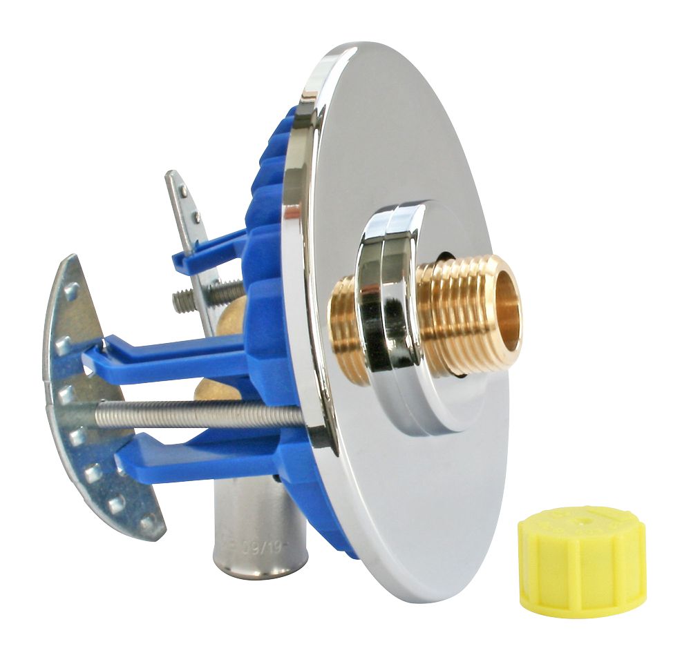 Fixoplac WC simple à sertir PER 12mm x M 3/8" Fixoconnect