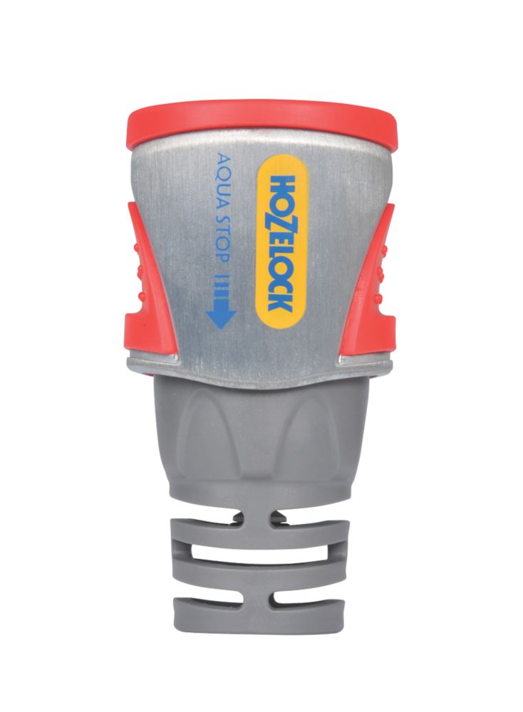 Raccord pour tuyau arrosage Aqua Stop métal 12,5mm (1/2") 15mm (5/8”) Hozelock