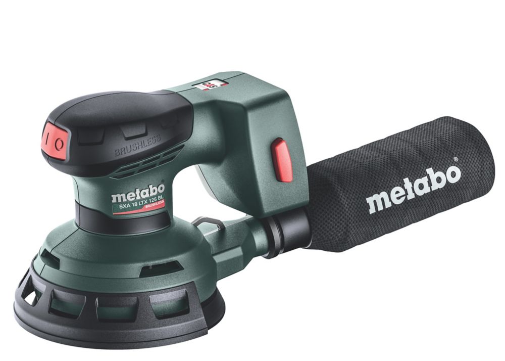 Ponceuse excentrique aléatoire sans fil et brushless Metabo SXA 18 LTX 125 BL 125mm 18V Li-Ion - Sans batterie