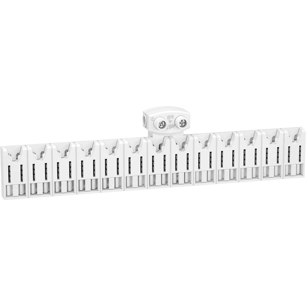 Répartiteur 13 modules embrochable avec connecteur Resi9 XE Schneider Electric