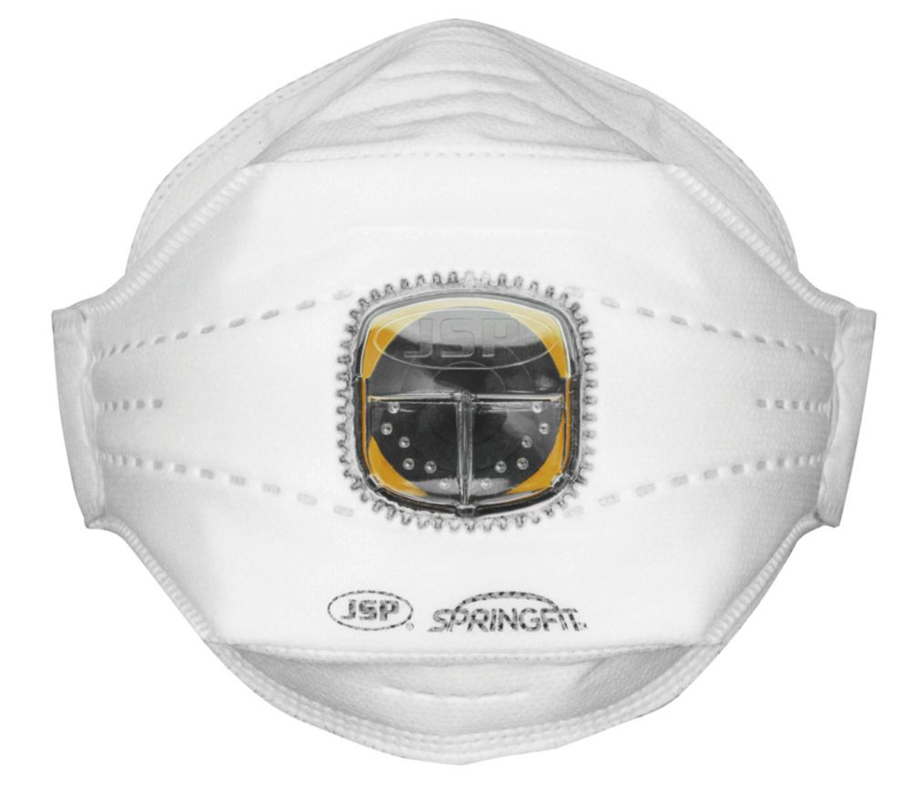 Masque jetable trois couches à plis plats JSP SpringFit P2