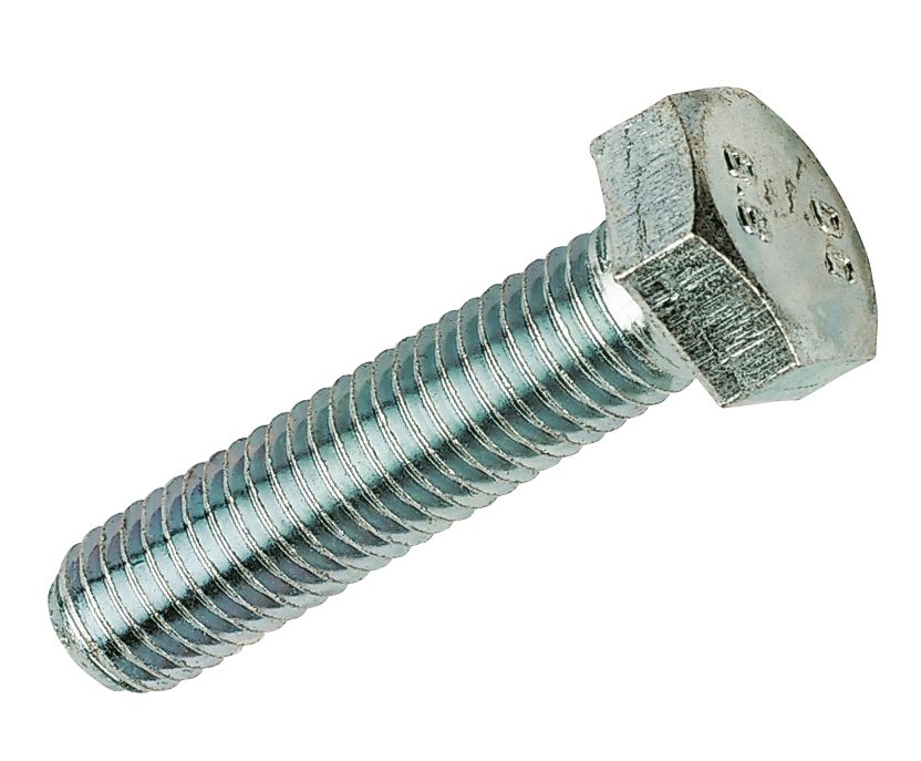 100 vis de réglage en acier zingué brillant Easyfix M12 x 40mm