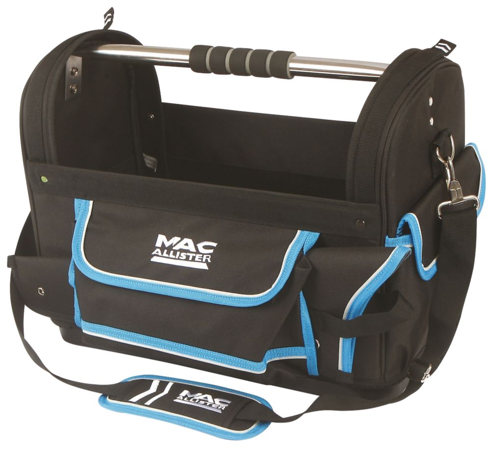 Panier à outils avec porte-scie Mac Allister 46 cm