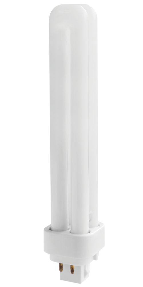 Tube fluorescent compact LAP PLC 3000K G24Q-3 4 broches 1 206lm 26W