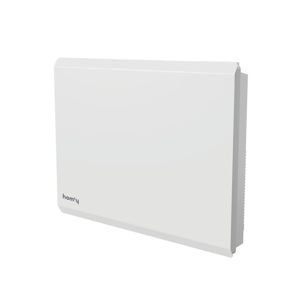 Radiateur électrique en céramique Hom'y 1 000W 450mm x 590mm blanc