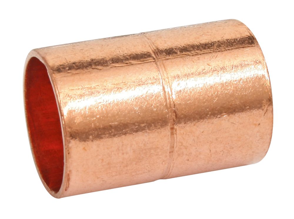 Manchon femelle égal cuivre à souder 22mm Pronorm, lot de 10