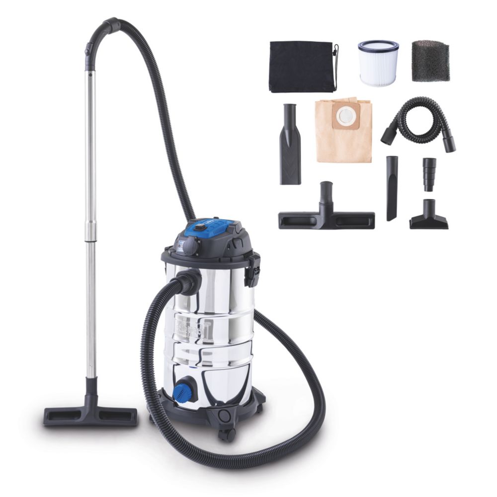 Aspirateur eau et poussière Scheppach VC30 2 000W 30L 230V