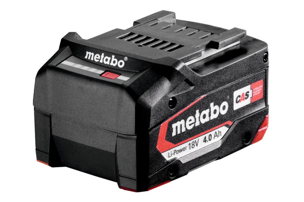 Lot de 1 batterie Metabo 625027000 18V 4,0Ah Li-ion CAS