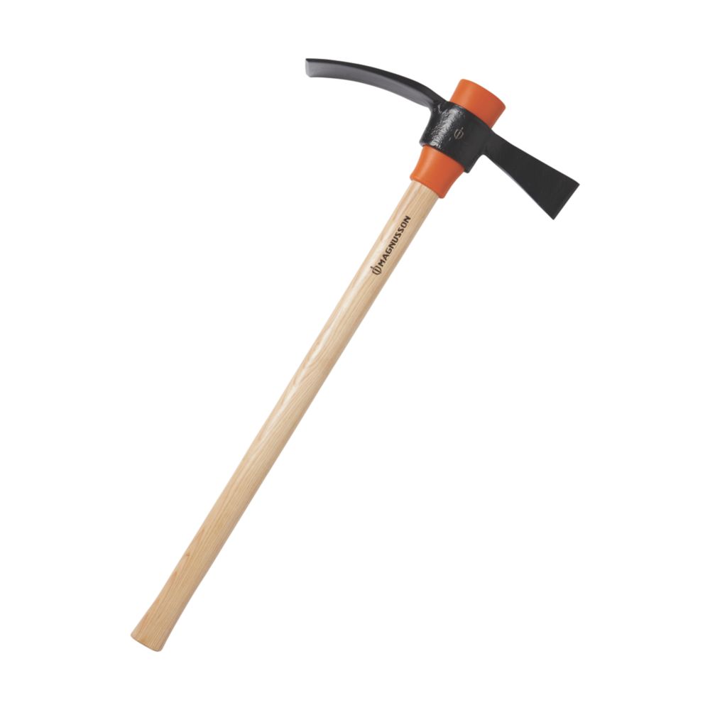 Pioche hache acier au carbonne Magnusson 2,2 kg 900 mm