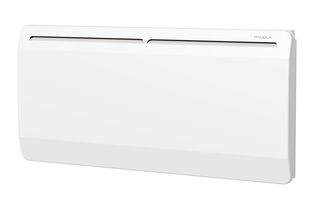 Radiateur électrique à inertie sèche mural Hom'y HT20-24DE 2 000W 45cm x 100cm blanc 6824BTU