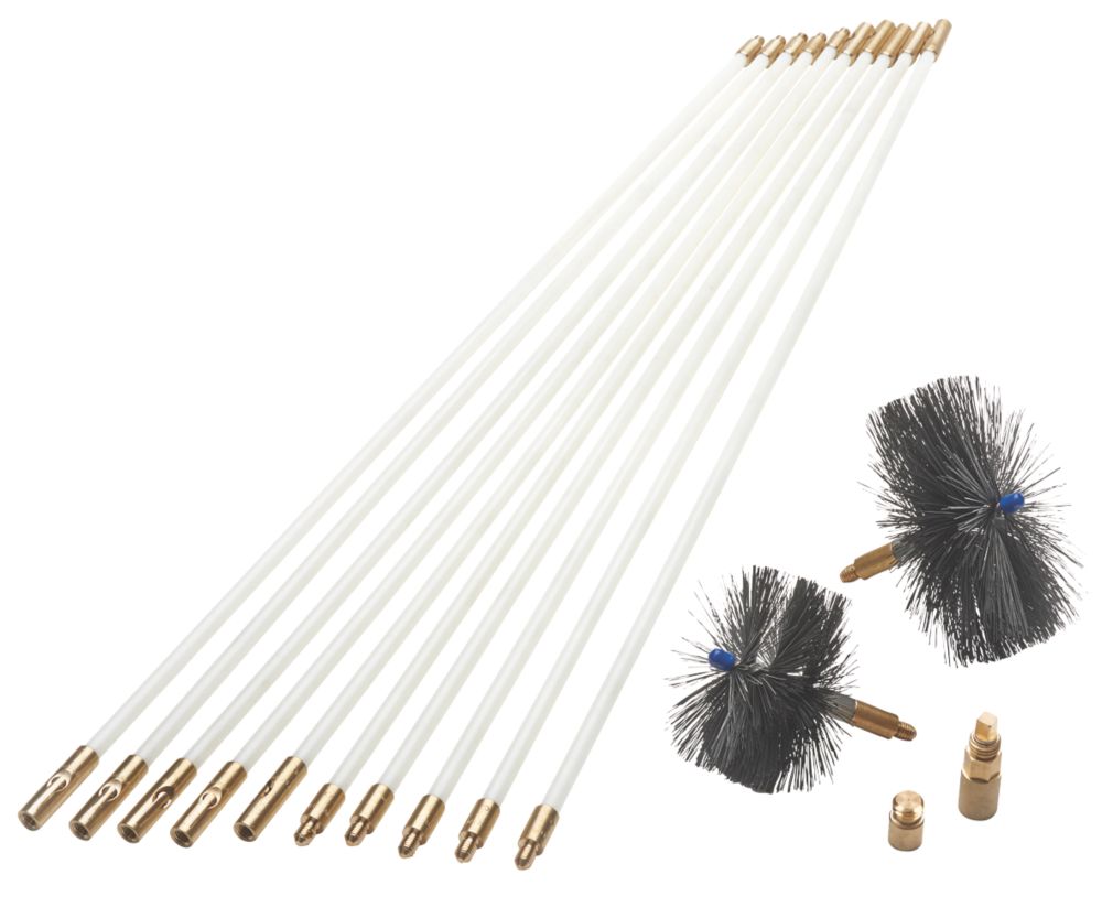 Jeu de cannes blanches 12mm Bailey 9m
