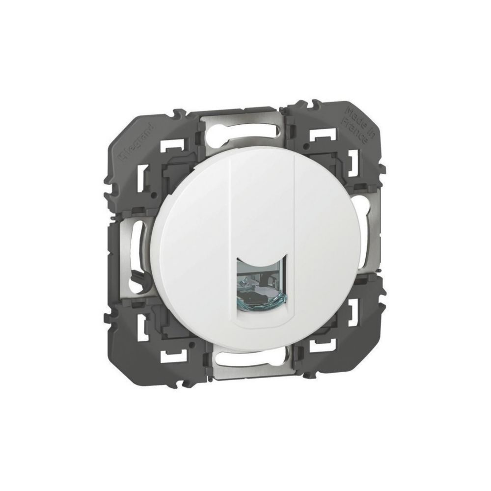 Prise RJ45 1 poste Dooxie Blanc Legrand