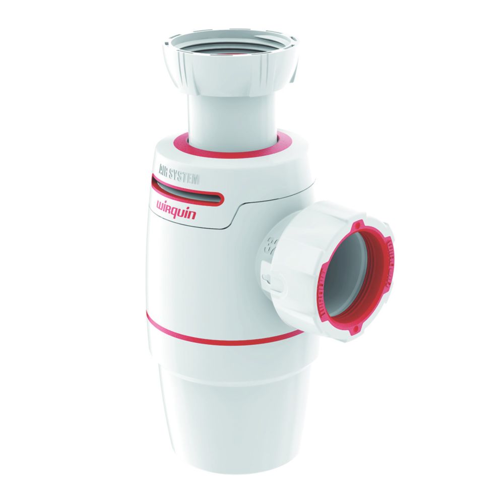 Siphon de lavabo Neo Air Wirquin blanc 32mm