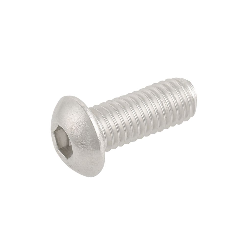 50 vis à tête creuse bombée en acier inoxydable A2 Easyfix M8 x 20mm