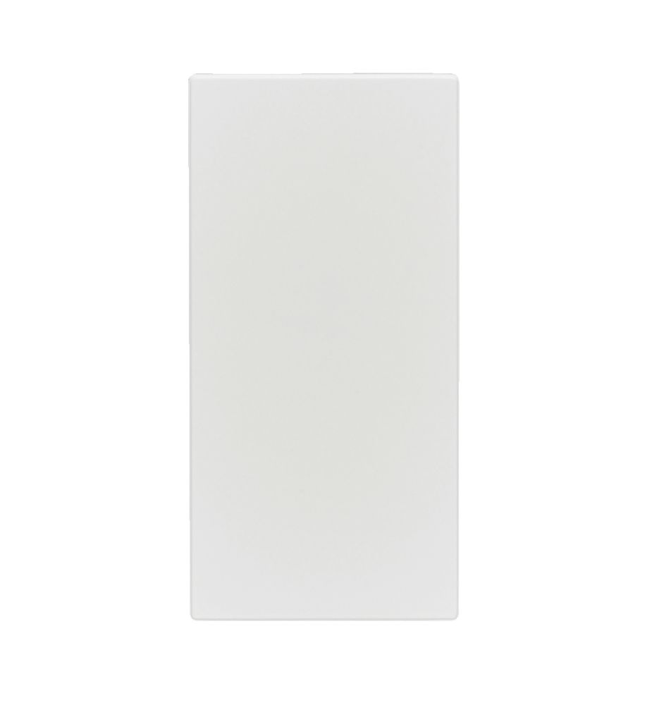 Obturateur 1 module Mosaic blanc Legrand