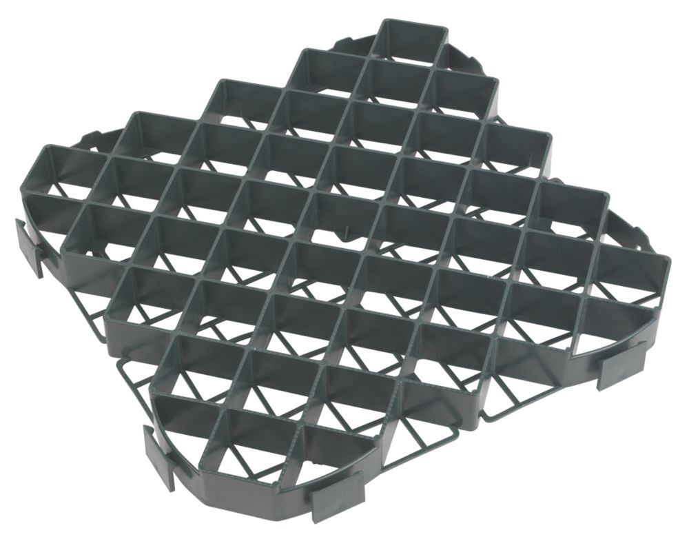 Lot de 20 dalles stabilisatrices FloPlast 402 x 402 x 55mm