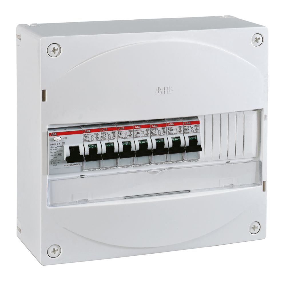 Tableau électrique pré-équipé haute intégrité ABB Gale'O PRO, 1 rangée, 13 modules