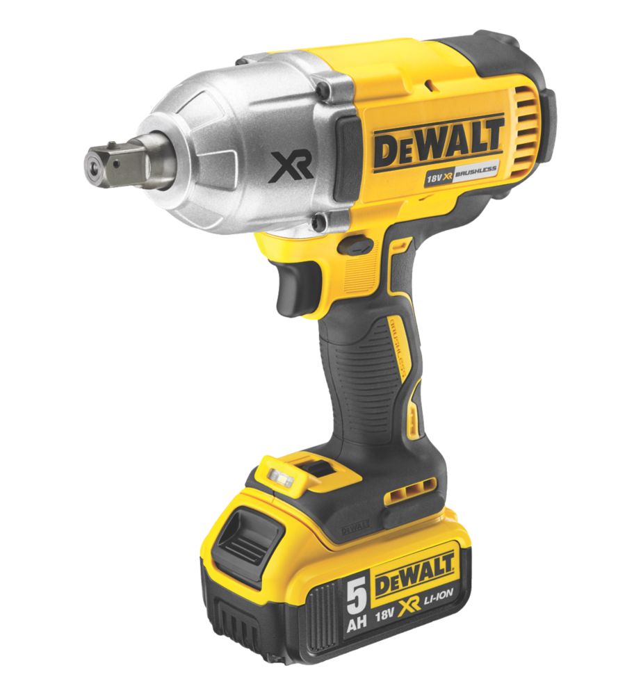 Clé à choc sans fil brushless DeWalt XR DCF899P2-QW 18V Li-Ion 5,0Ah